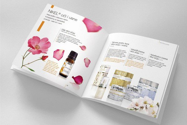 in catalogue mỹ phẩm