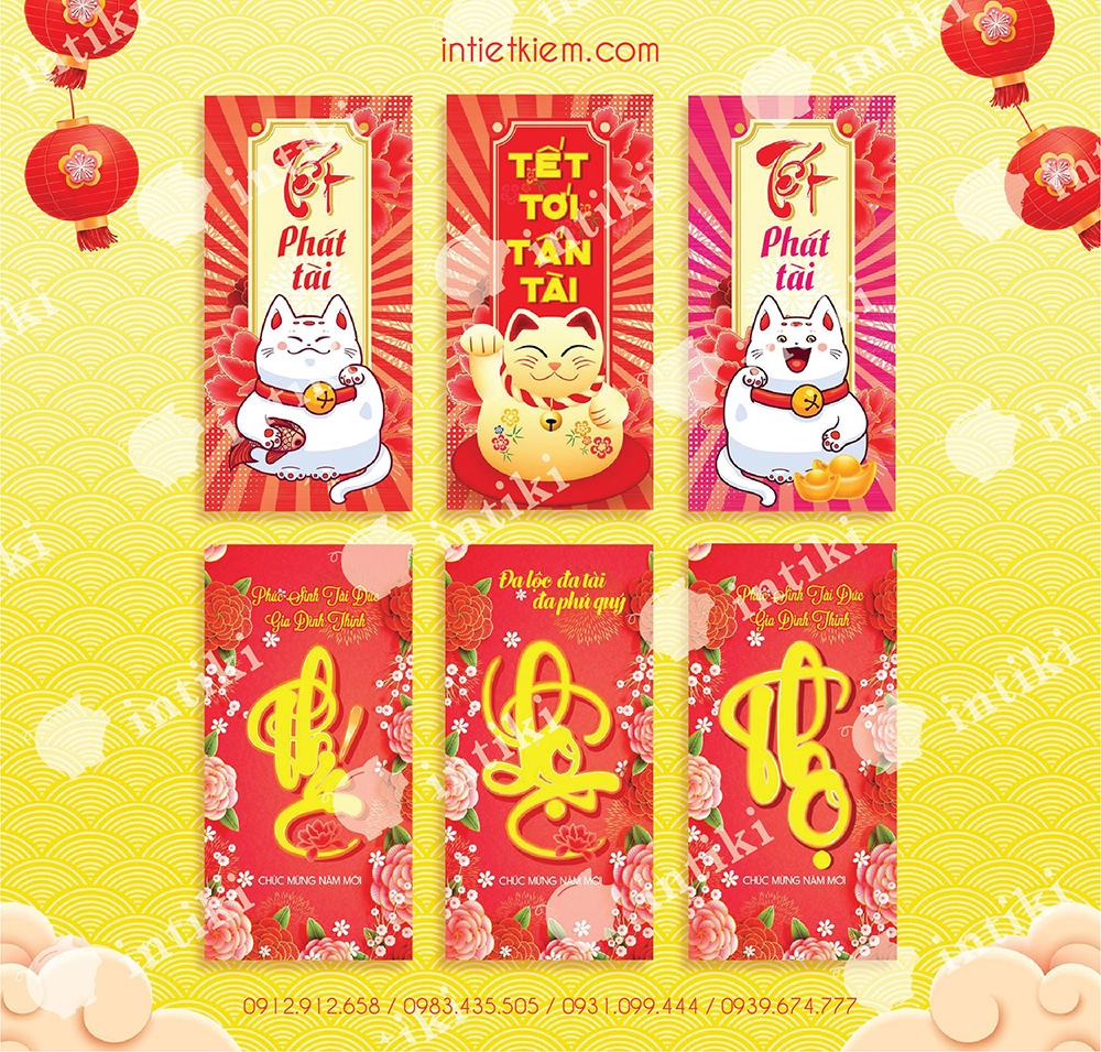 Các mẫu lì xì tết Tân Sửu mới nhất 2021 Các mẫu lì xì tết Tân Sửu mới nhất 2021