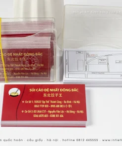 Card Visit - Danh Thiếp 25 In card visit Sủi Cảo Đệ Nhất Đông Bắc