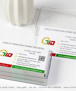 In card visit công ty Tiến Dũng