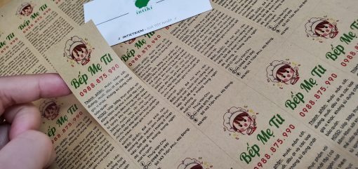 in decal giấy tại Hà Nội