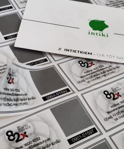 In tem nhãn- In Sticker - In Label giá rẻ tại Cty In Tiết Kiệm