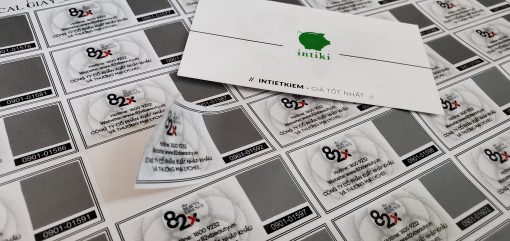 In tem nhãn- In Sticker - In Label giá rẻ tại Cty In Tiết Kiệm