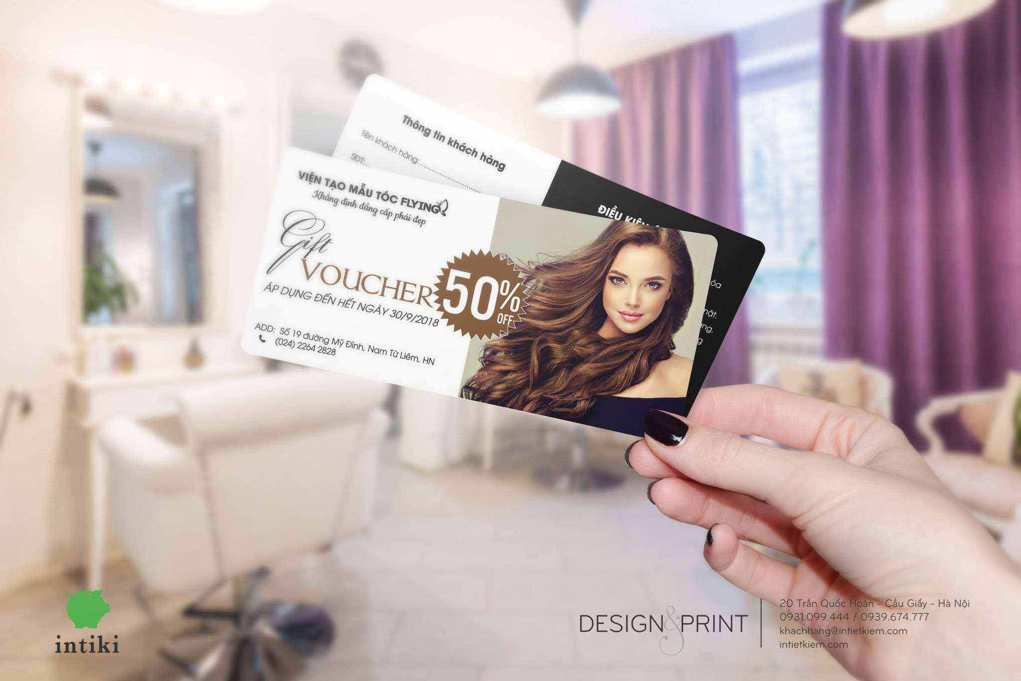 Mẫu in voucher đẹp tại In Tiết Kiệm Mẫu in voucher đẹp tại In Tiết Kiệm