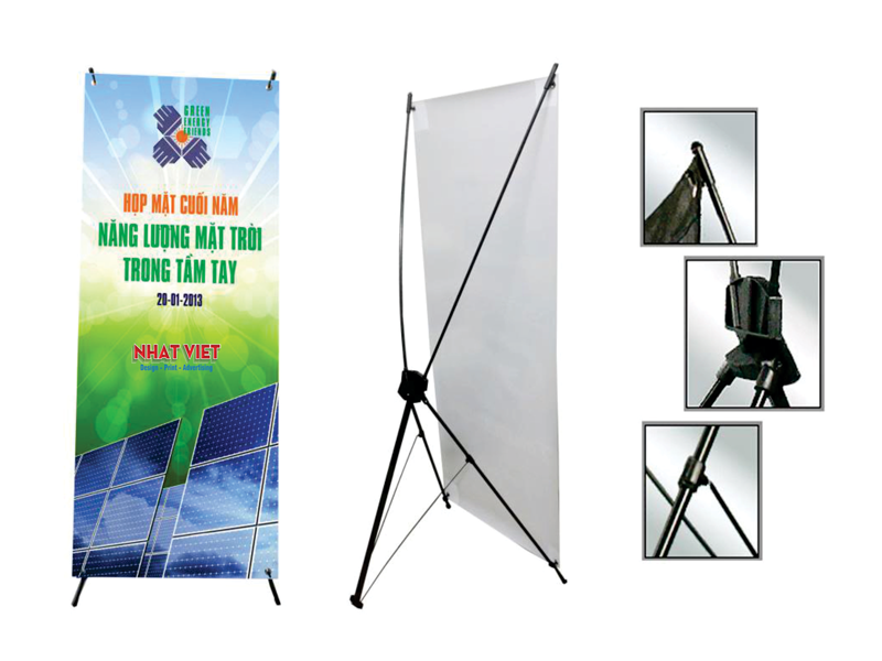 Standee chữ X Standee chữ X