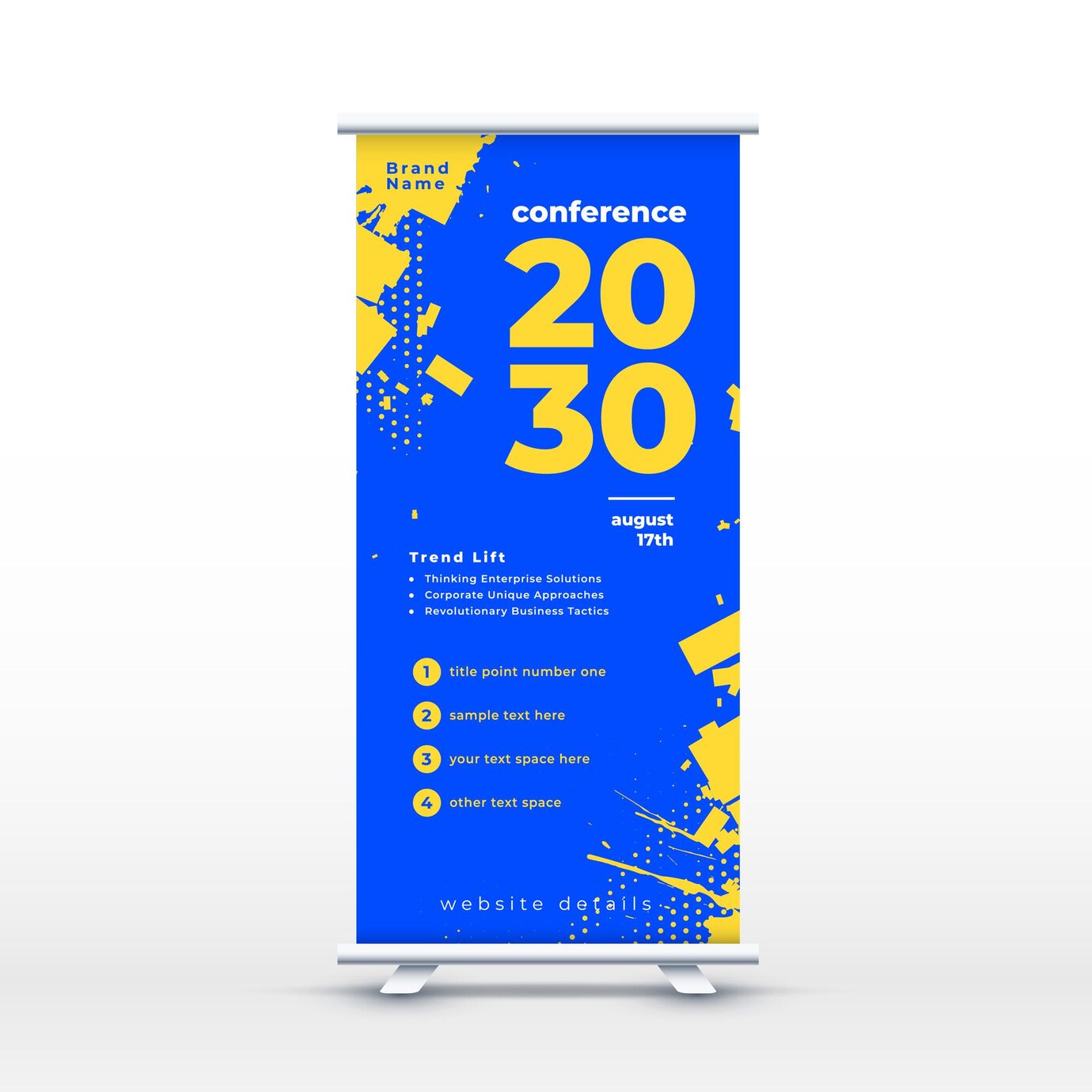 Thiết kế standee sự kiện