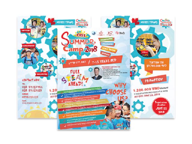 In poster bằng Giấy Couche