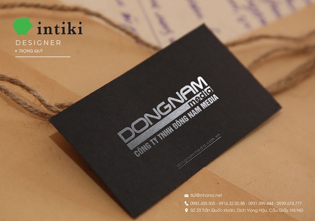 Tấm name card cần được thiết kế độc đáo và ấn tượng