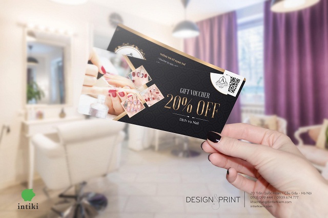 Cách thiết kế voucher