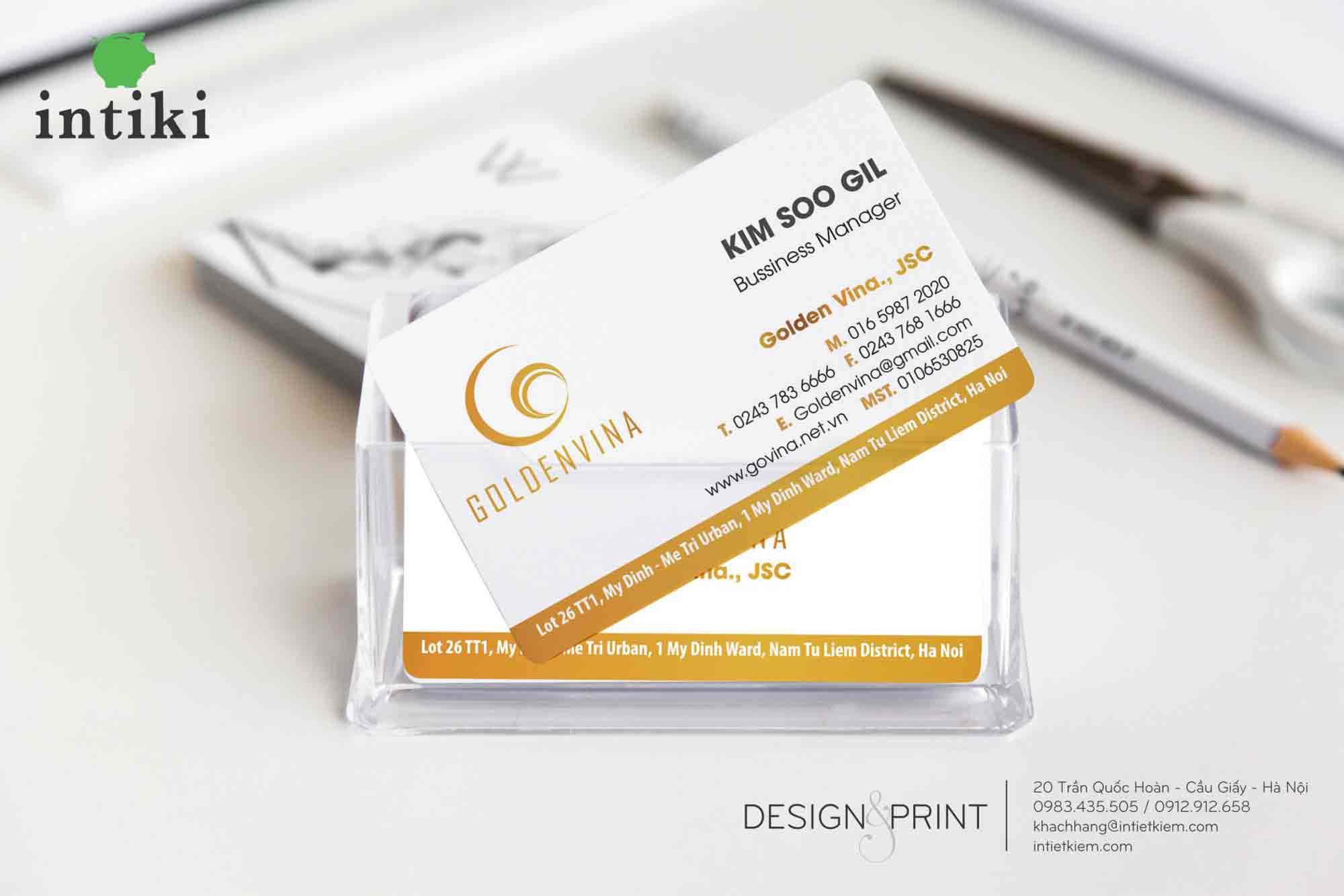In card visit danh thiep co muc gia thanh hop ly