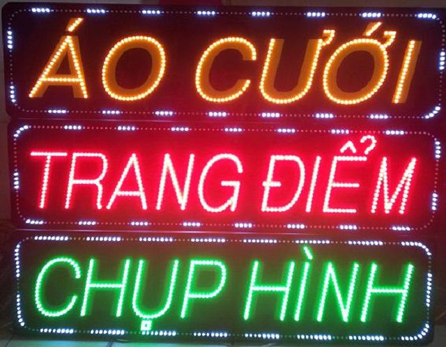 Hướng dẫn cách làm bảng hiệu đèn led ma trận 1