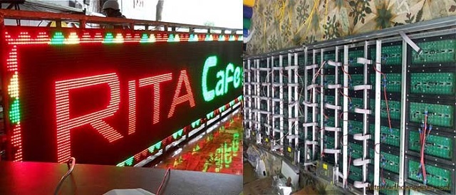 Hướng dẫn cách làm bảng hiệu đèn led ma trận 2