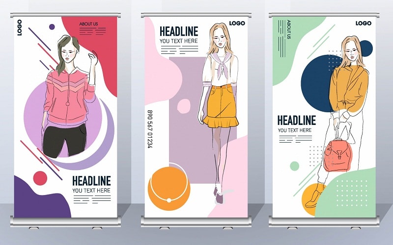Thiết kế standee và những điều cần lưu ý