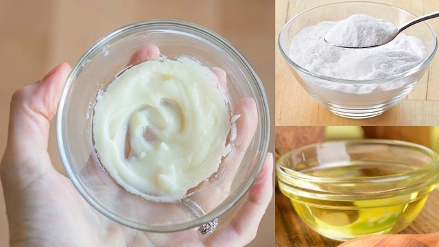 Sử dụng hỗn hợp backing soda và dầu ăn để bóc tem nhãn