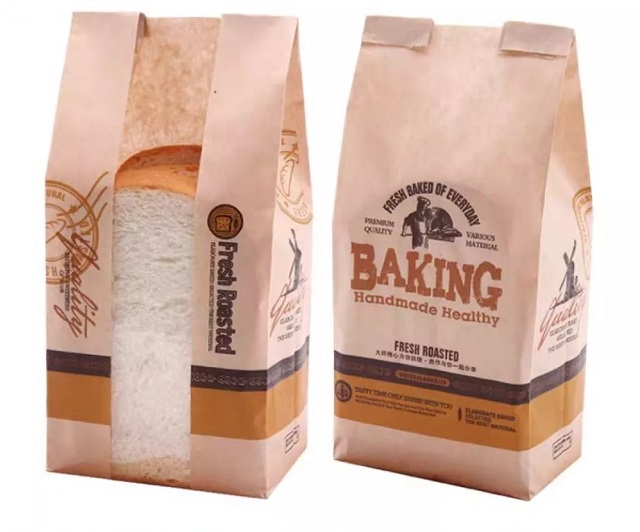 Mau tui banh mi Sanwich bang chat lieu giay Kraft