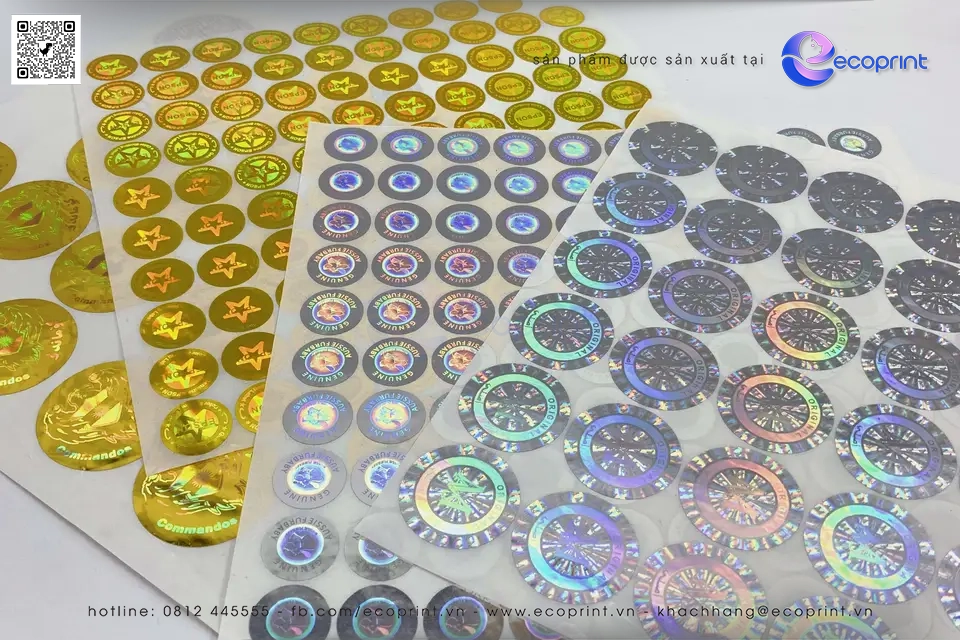 Cách thiết kế tem hologram độc đáo cho sản phẩm
