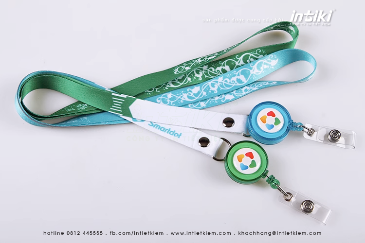 dây đeo thẻ yoyo màu xanh