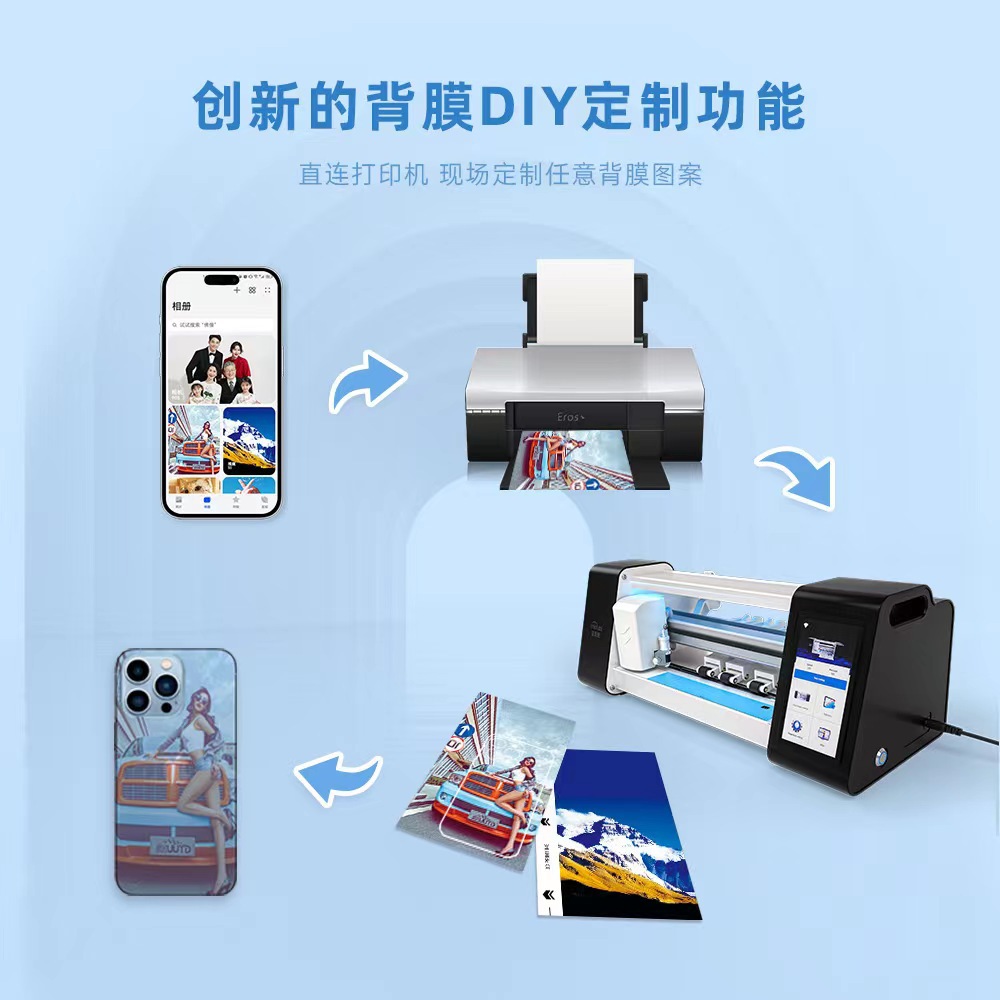 máy cắn phim tự động 