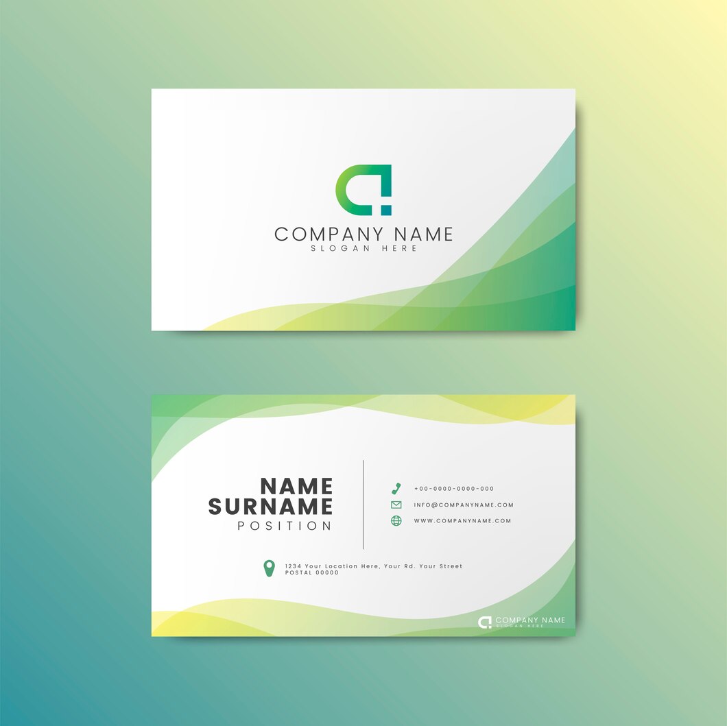 mẫu card visit đẹp đơn giản