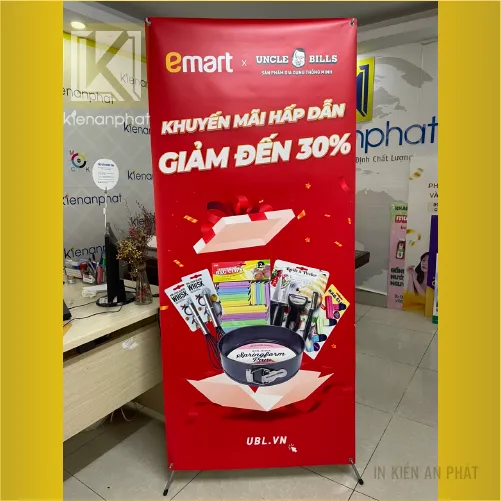 Tiết kiệm chi phí in standee